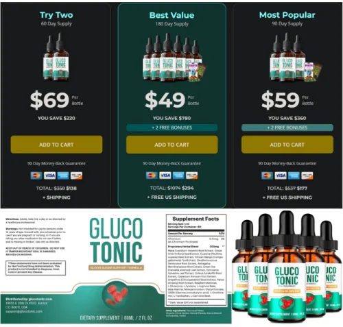 GlucoTonic pris